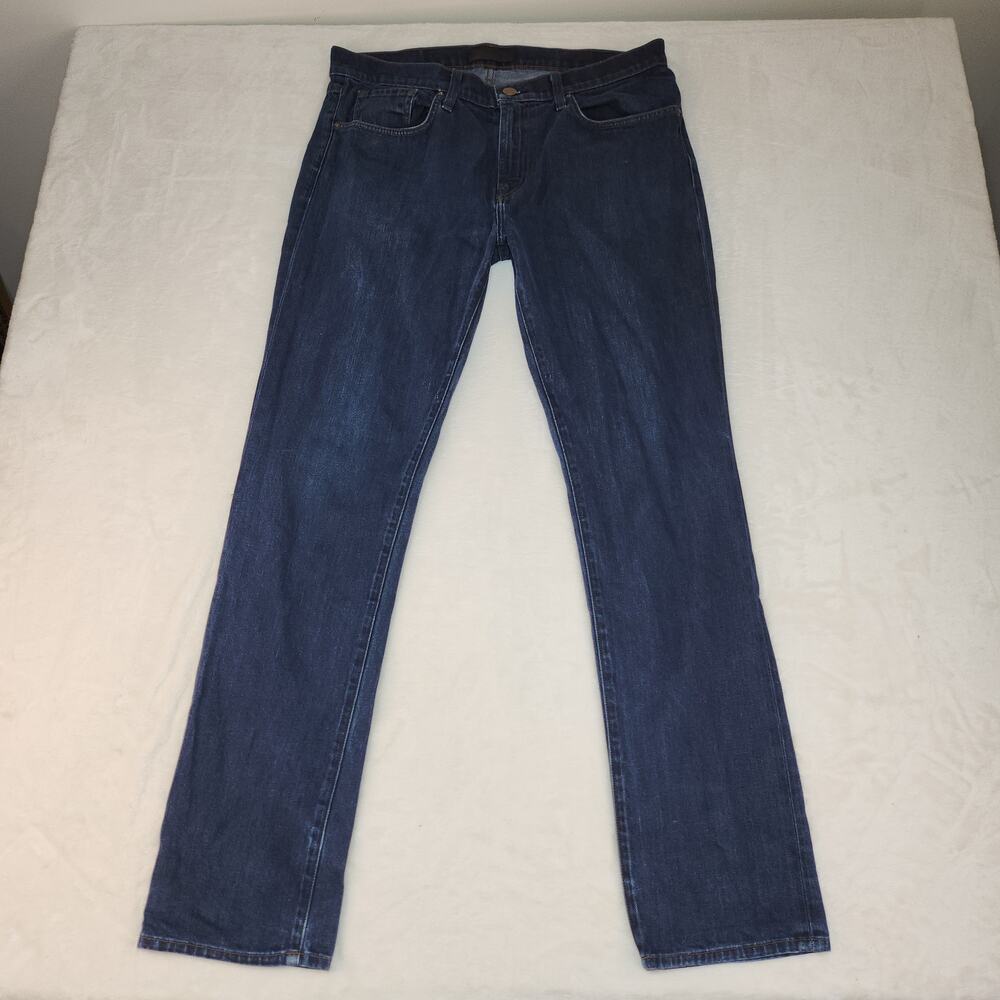 J Brand Tyler Jeans Mens 36x33 Slim Fit Resin Indigo Blue Denim